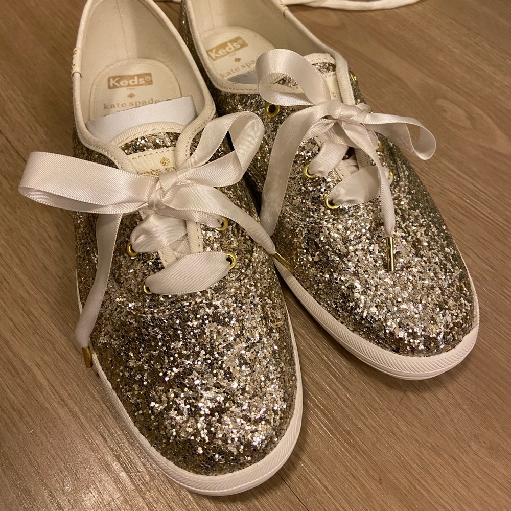 NEW Keds for kate spade - Glitter sz 8.5
